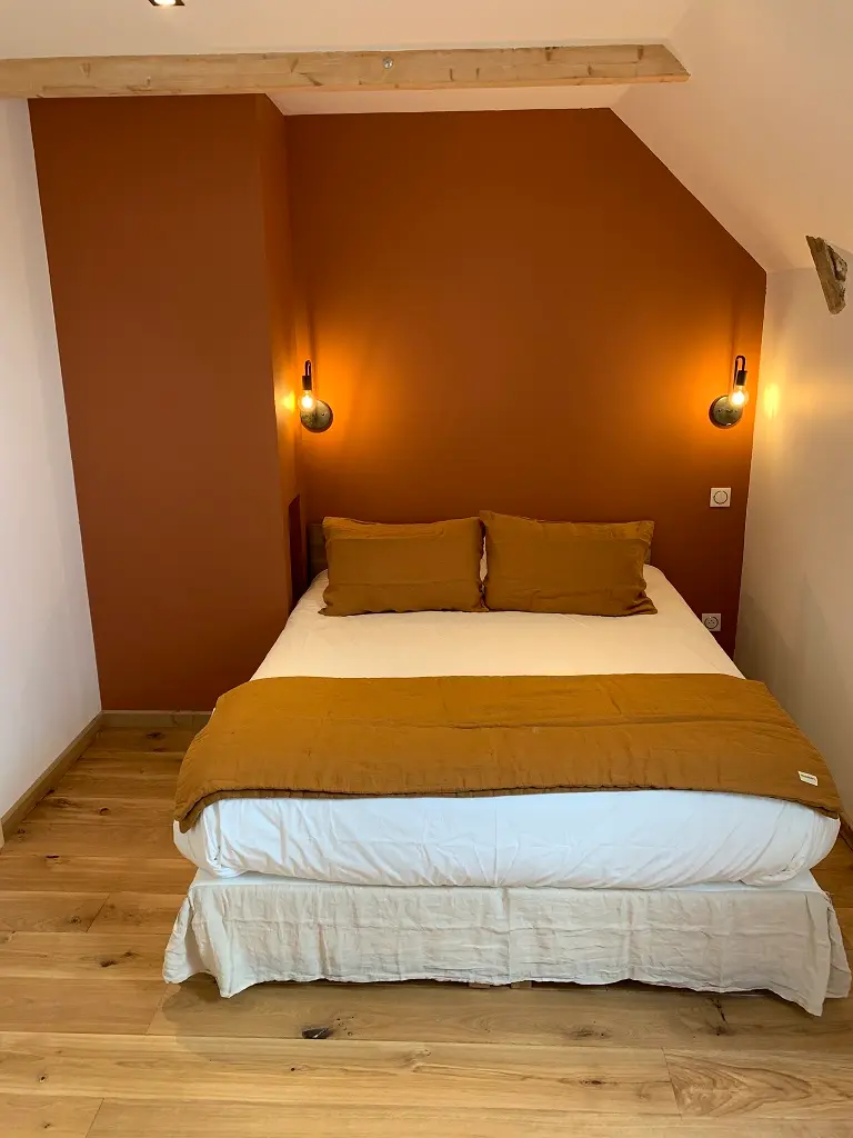 La chambre Fougère de La Grange de L'Abille